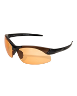 Sharp Edge Thin Temple – Soft-Touch Matte Black Frame / Tiger's Eye Vapor Shield Lens