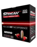 Ammo Inc Streak Visual (Red) 9mm 124gr TMJ 20rd Box