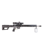 Geissele Automatics GFR Stratomatch 6mm ARC 5+1 20", Black, Magpul PRS Lite Stock, OEM Polymer Grip, Muzzle Brake, 15" M-LOK Handgaurd, Ambi Safety