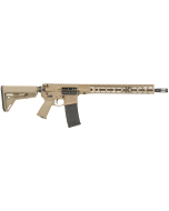 Aero Precision M4E1 5.56x45mm NATO 30+1 16" Mid-Length Barrel, FDE, 15" R-ONE M-LOK Handguard, Magpul Grip/SL Carbine Stock, Ambi Charging Handle/Safety
