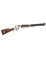 Henry Big Boy Wildlife Edition II 44 Rem Mag Caliber with 10+1 Capacity, 20" Blued Barrel, Polished Brass Metal Finish & American Walnut Stock, Right Hand (Full Size)