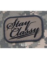 Stay Classy PVC Patch