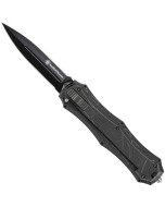 Smith & Wesson OTF Assist Finger Actuator Spear Point Knife (3.2" Black)