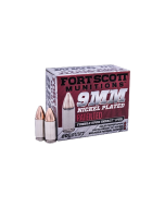 Fort Scott 9mm 80gr TUI Nickel Plated 20rd Box