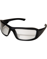 Edge Eyewear Hamel Thin Temple – Soft-Touch Matte Black Frame / Clear Vapor Shield Lens 